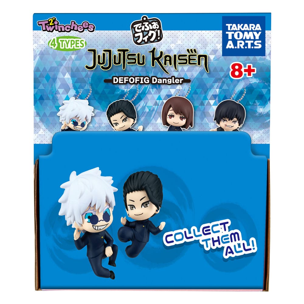 Jujutsu Kaisen assortiment figurines Twinchees Defofig! Danglers 5 cm (24)