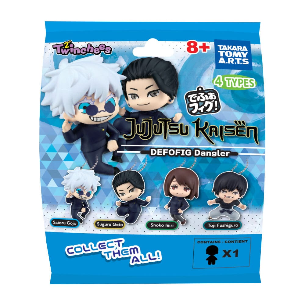Jujutsu Kaisen assortiment figurines Twinchees Defofig! Danglers 5 cm (24)