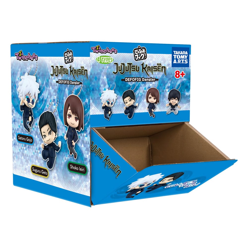 Jujutsu Kaisen assortiment figurines Twinchees Defofig! Danglers 5 cm (24)