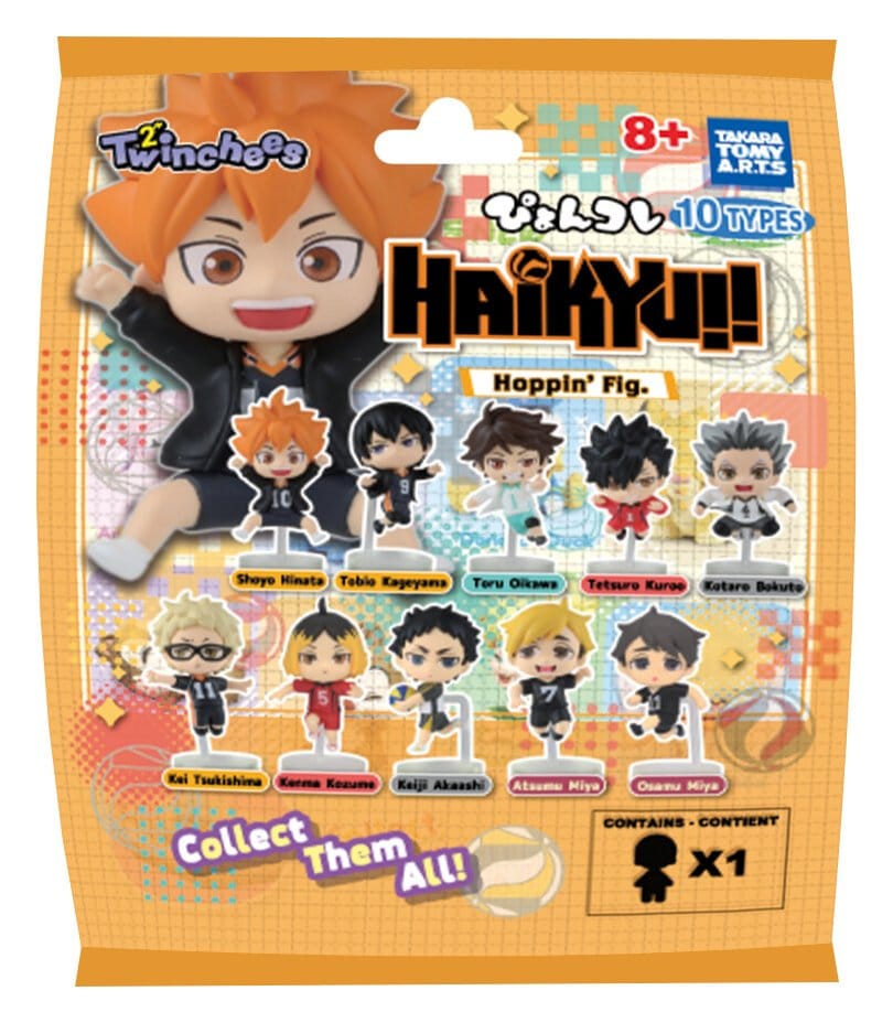 Haikyu!! Blind Pack assortiment figurines Twinchees Hoppin' 5 cm (24)