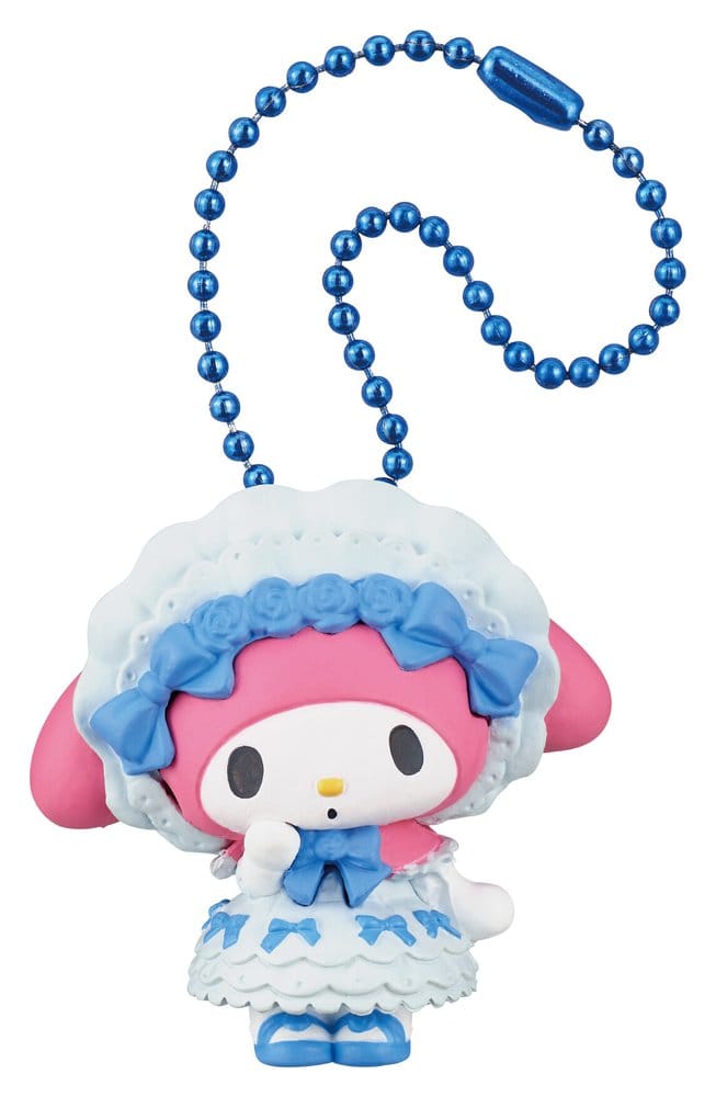 Sanrio Blind Pack assortiment figurines Twinchees My Melody x Kuromi Sweet Lolita 5 cm (24)