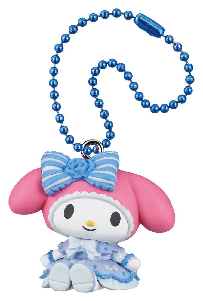 Sanrio Blind Pack assortiment figurines Twinchees My Melody x Kuromi Sweet Lolita 5 cm (24)