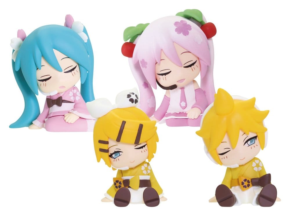 Hatsune Miku Blind Pack assortiment figurines Twinchees Lil' Sleepers Wave 3 5 cm (24)