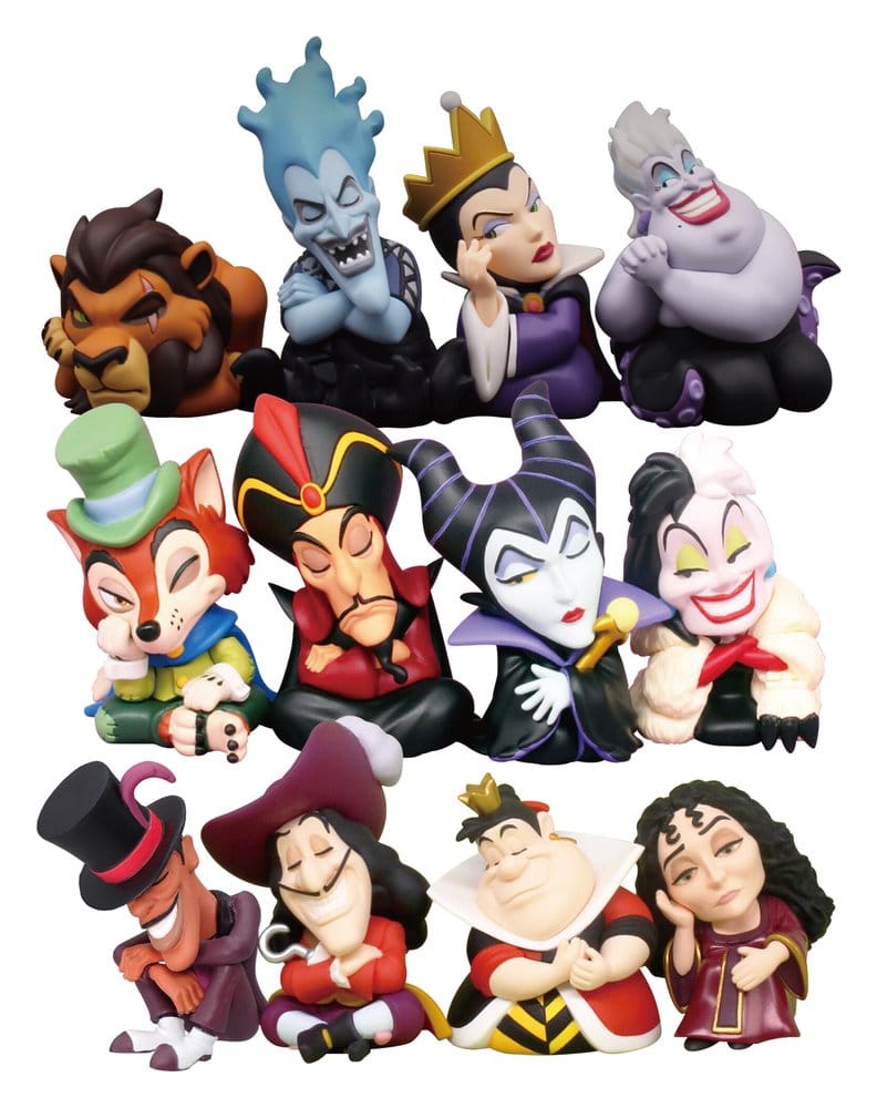 Disney Villains Blind Pack assortiment figurines Twinchees Lil' Sleepers 5 cm (24)
