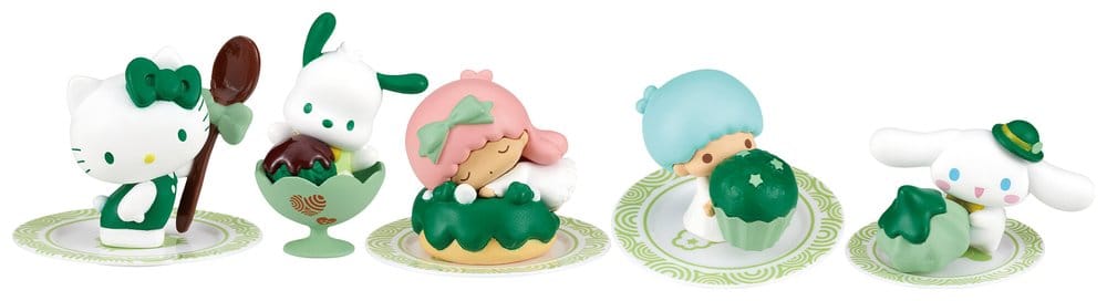 Sanrio Blind Pack assortiment figurines mini Twinchees Hello Kitty & Friends I Love Matcha 5 cm (24)