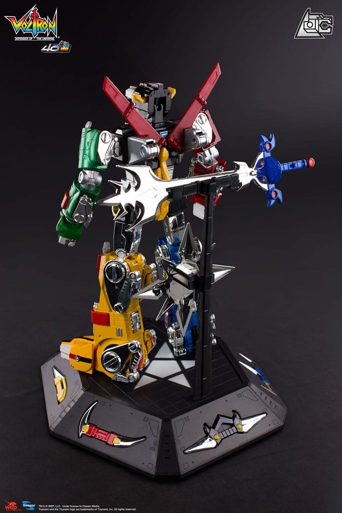 Voltron robot transformable 40th Anniversary Collector´s Edition 27 cm