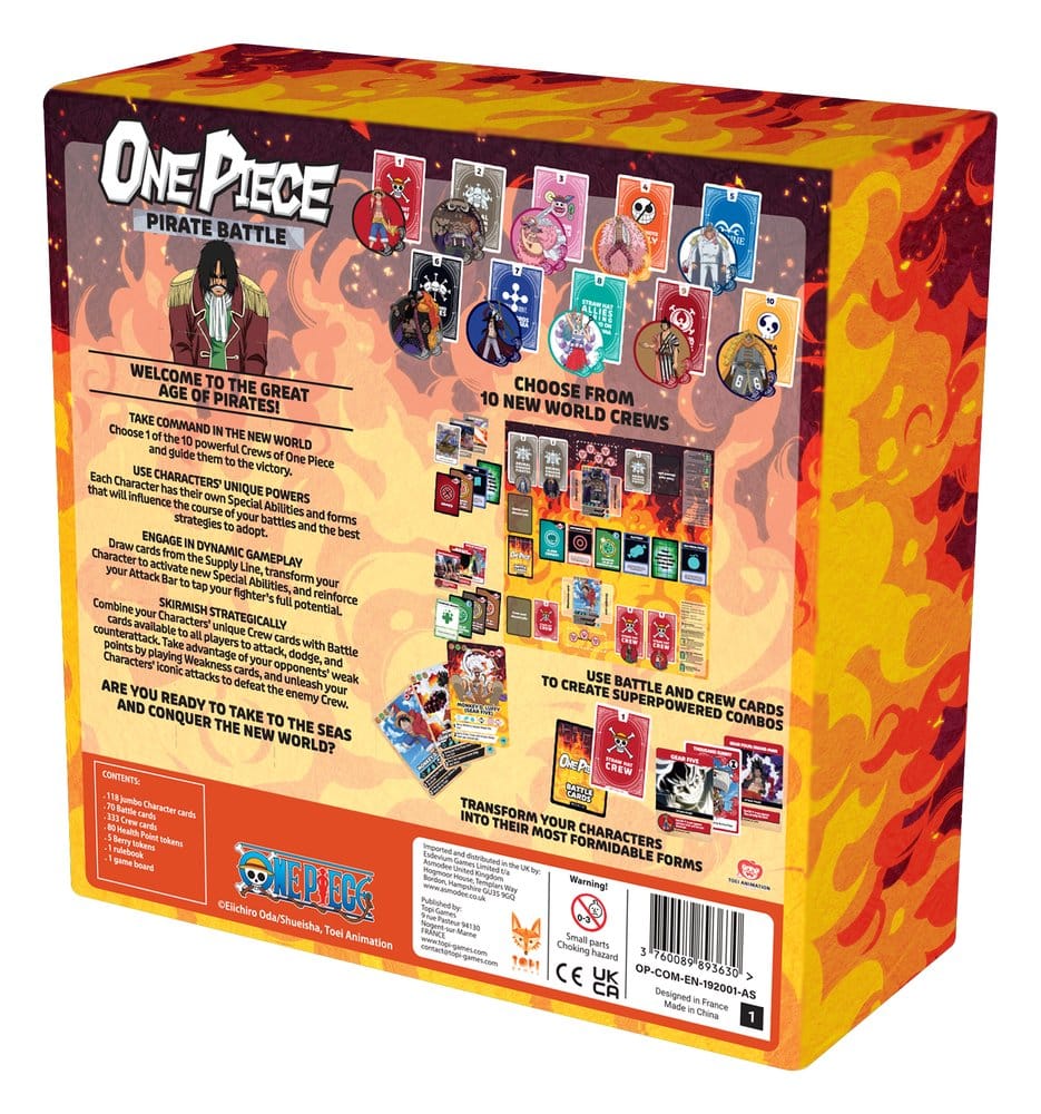One Piece jeu de plateau Pirate Battle *ANGLAIS*