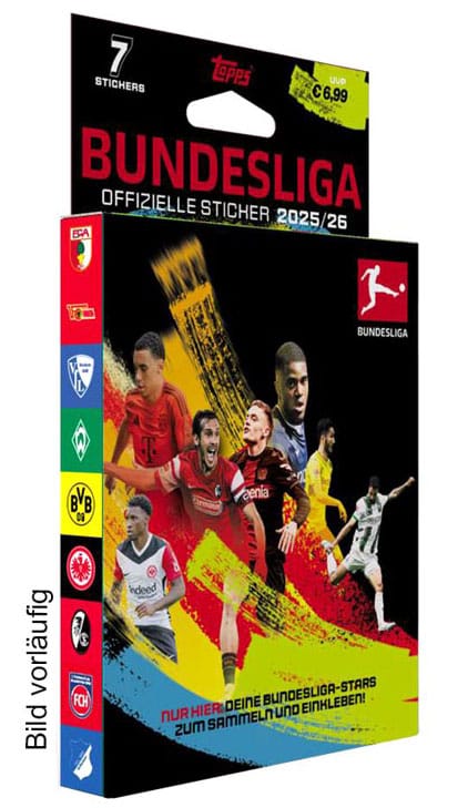 Championnat d'Allemagne de football 2025/26 Sticker Collection Eco Pack