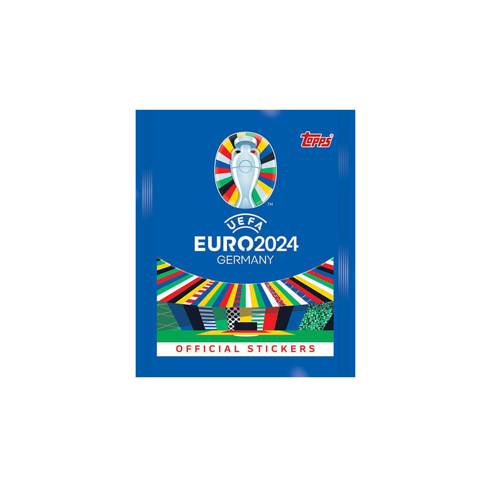 UEFA EURO 2024 Sticker Collection présentoir autocollants (100)