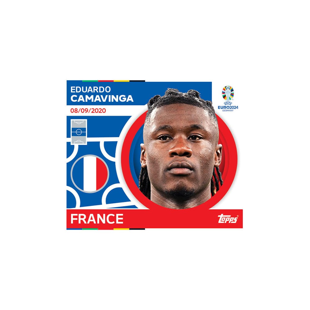 UEFA EURO 2024 Sticker Collection présentoir autocollants (100)