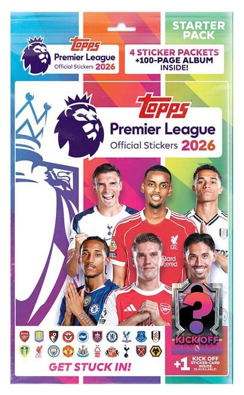 Premier League stickers 2025/26 Starter Pack