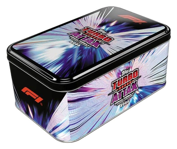 Formule 1 Turbo Attax 2026 cartes à collectionner Super Tin