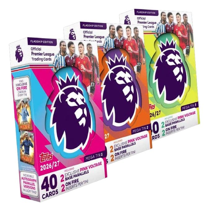Premier League 2026/2027 Cartes à Collectionner Mega Tin