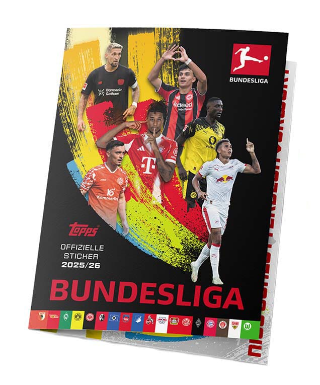 Championnat d'Allemagne de football 2025/26 album pour stickers *ALLEMAND*