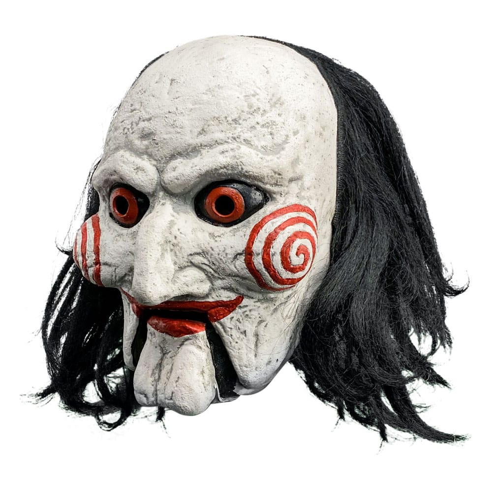 Saw masque latex Billy Puppet Moving Mouth