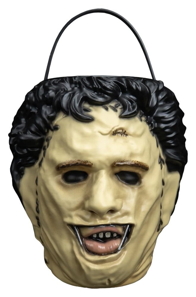 Massacre à la tronçonneuse seau de Halloween Leatherface 23 cm