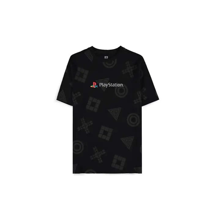 PlayStation T-Shirt Logo All Over Print (M)