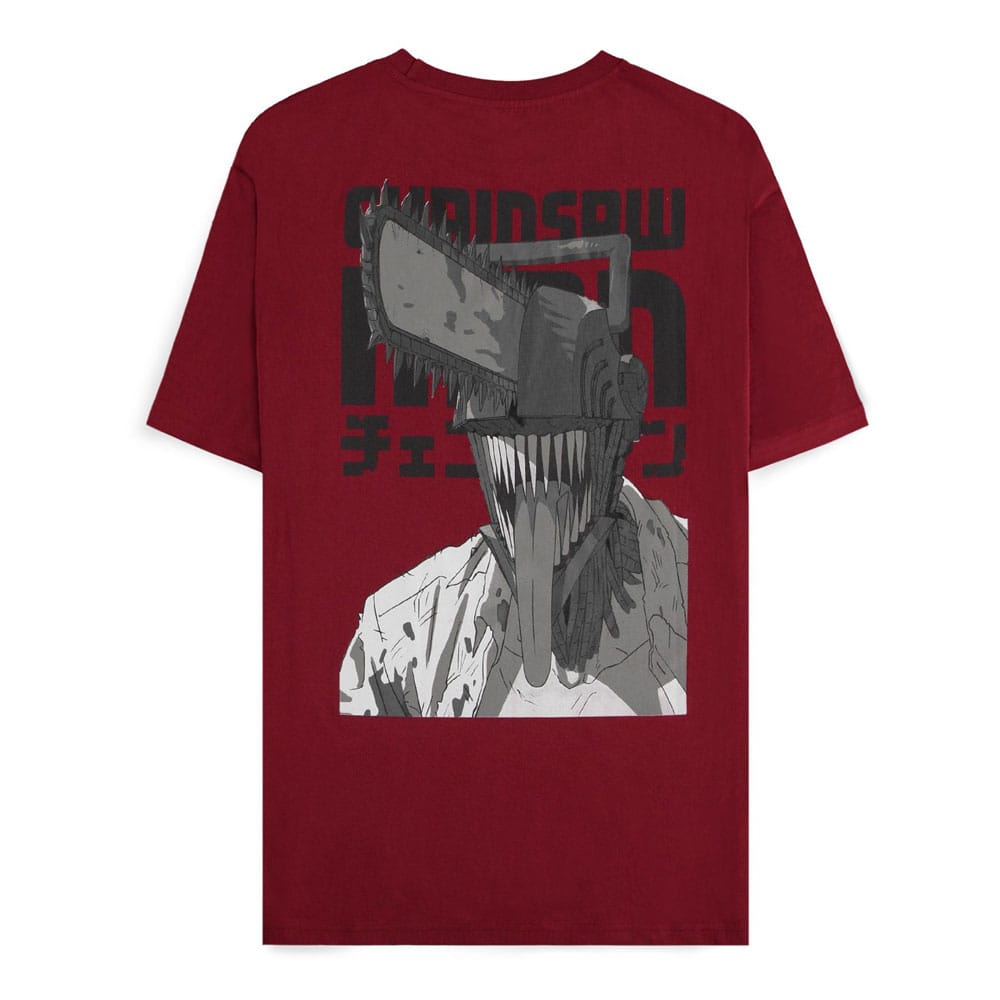 Chainsaw Man T-Shirt Smile Bordeaux  (S)