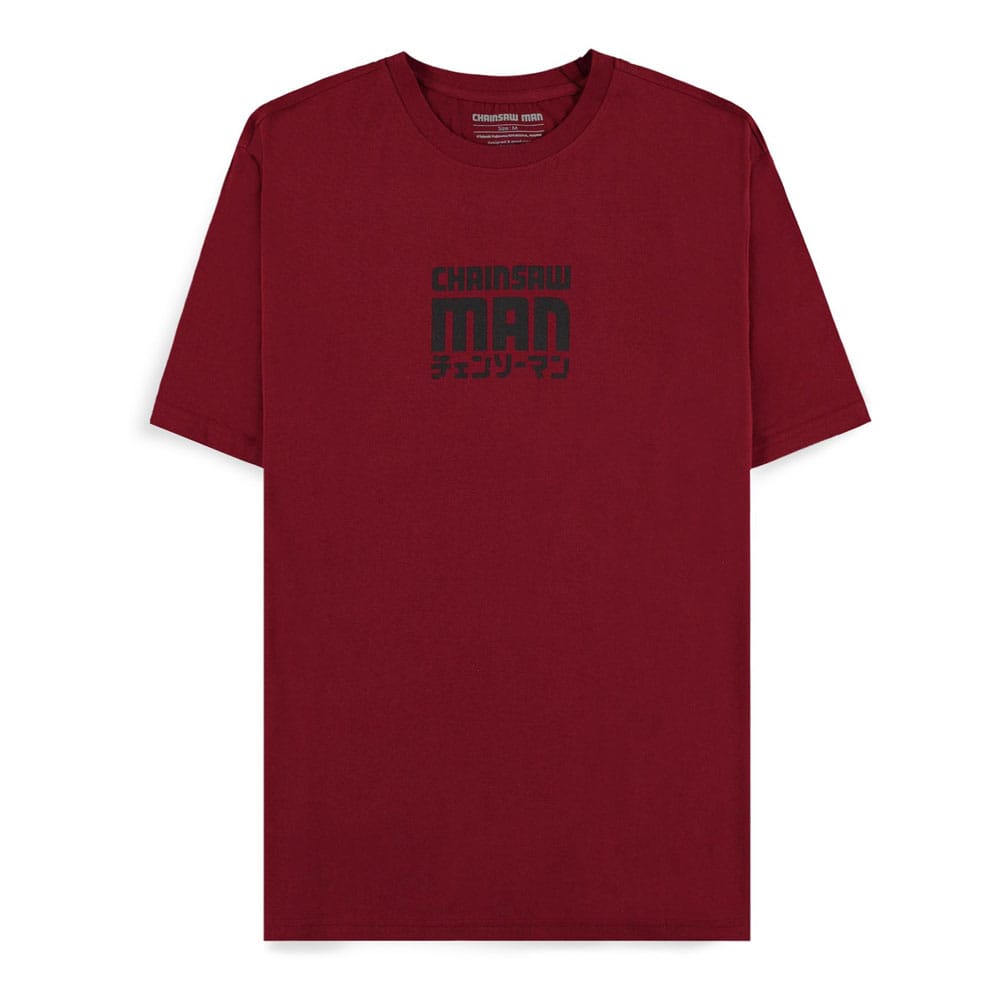 Chainsaw Man T-Shirt Smile Bordeaux  (M)