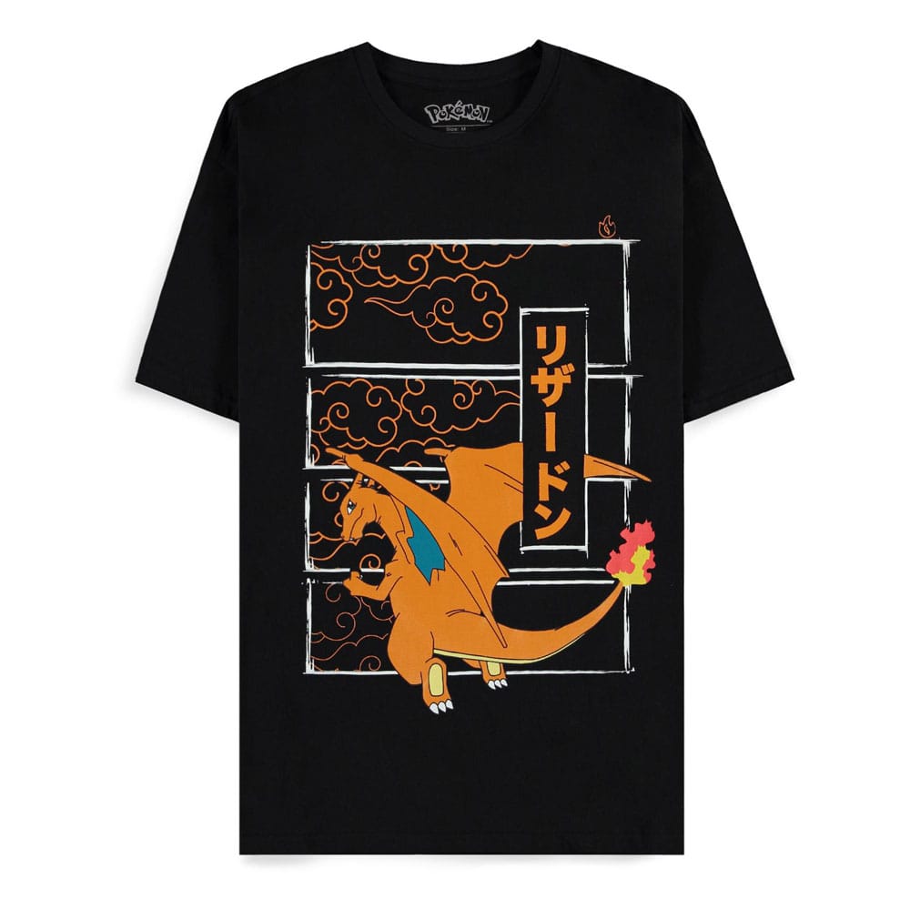 Pokémon T-Shirt Dracaufeu (M)