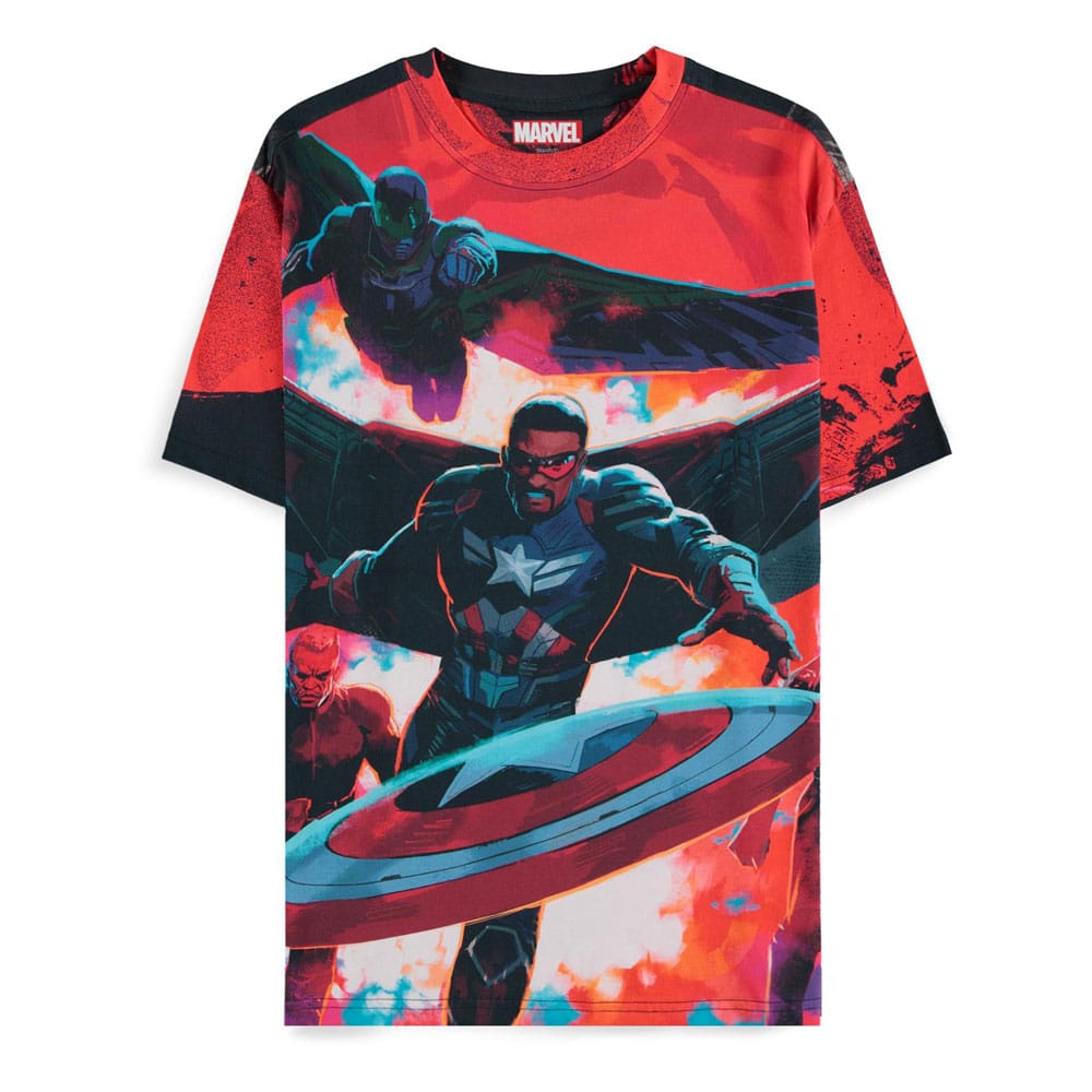 Captain America Brave New World T-Shirt Character (M)