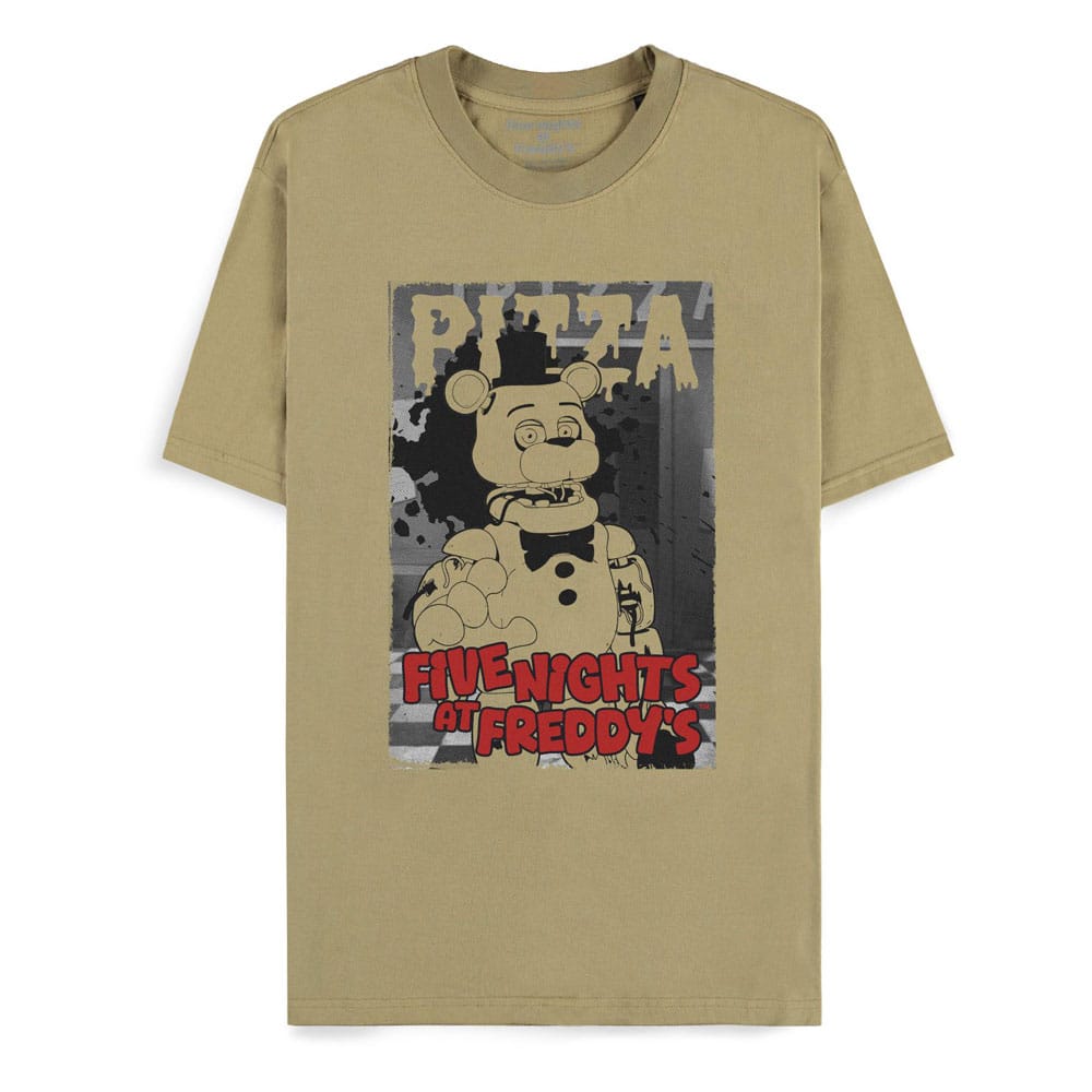 Five Nights at Freddy's T-Shirt Pizza Men's (L)