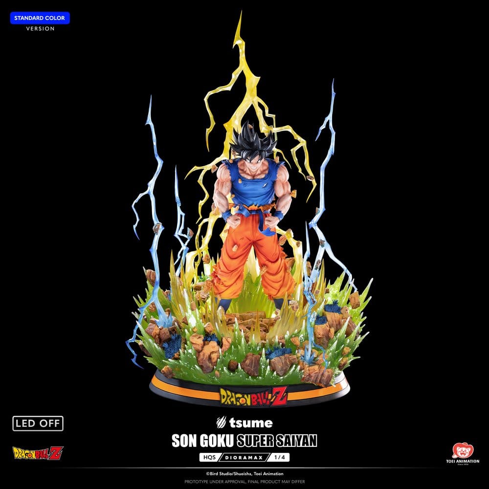 Dragon Ball Z figurine 1/4 HQS Dioramax Son Goku Super Saiyan 51 cm