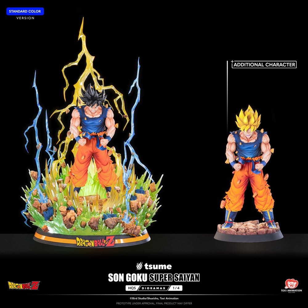 Dragon Ball Z figurine 1/4 HQS Dioramax Son Goku Super Saiyan 51 cm