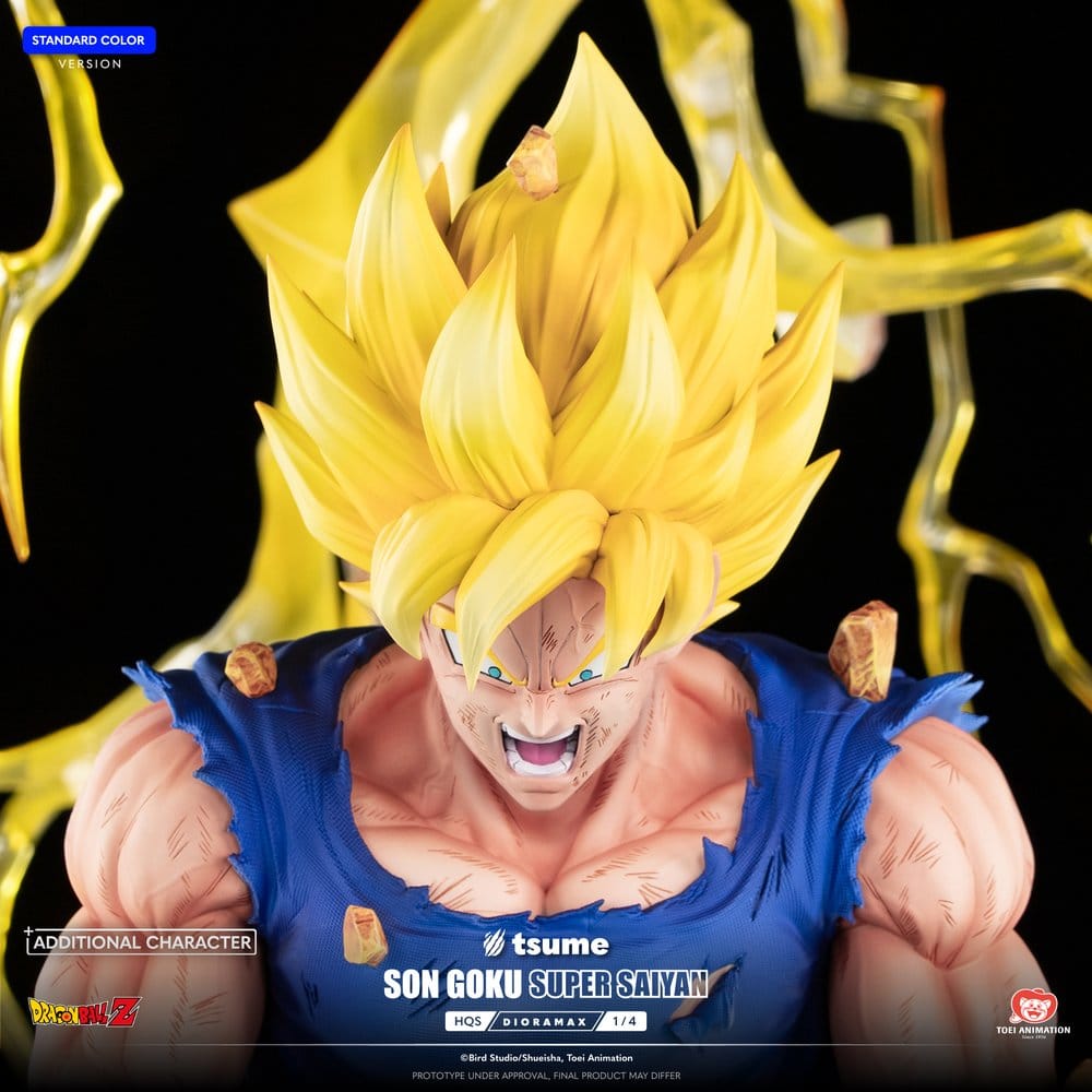 Dragon Ball Z figurine 1/4 HQS Dioramax Son Goku Super Saiyan 51 cm