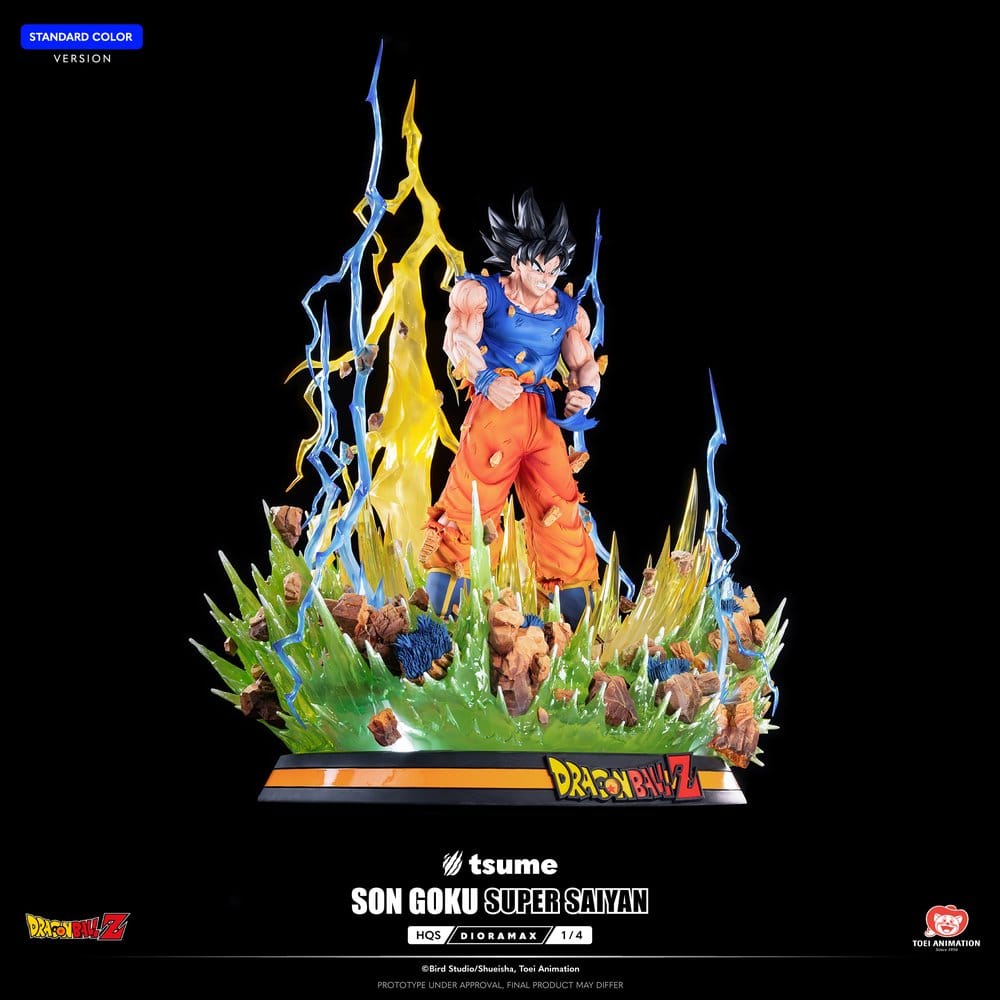 Dragon Ball Z figurine 1/4 HQS Dioramax Son Goku Super Saiyan 51 cm