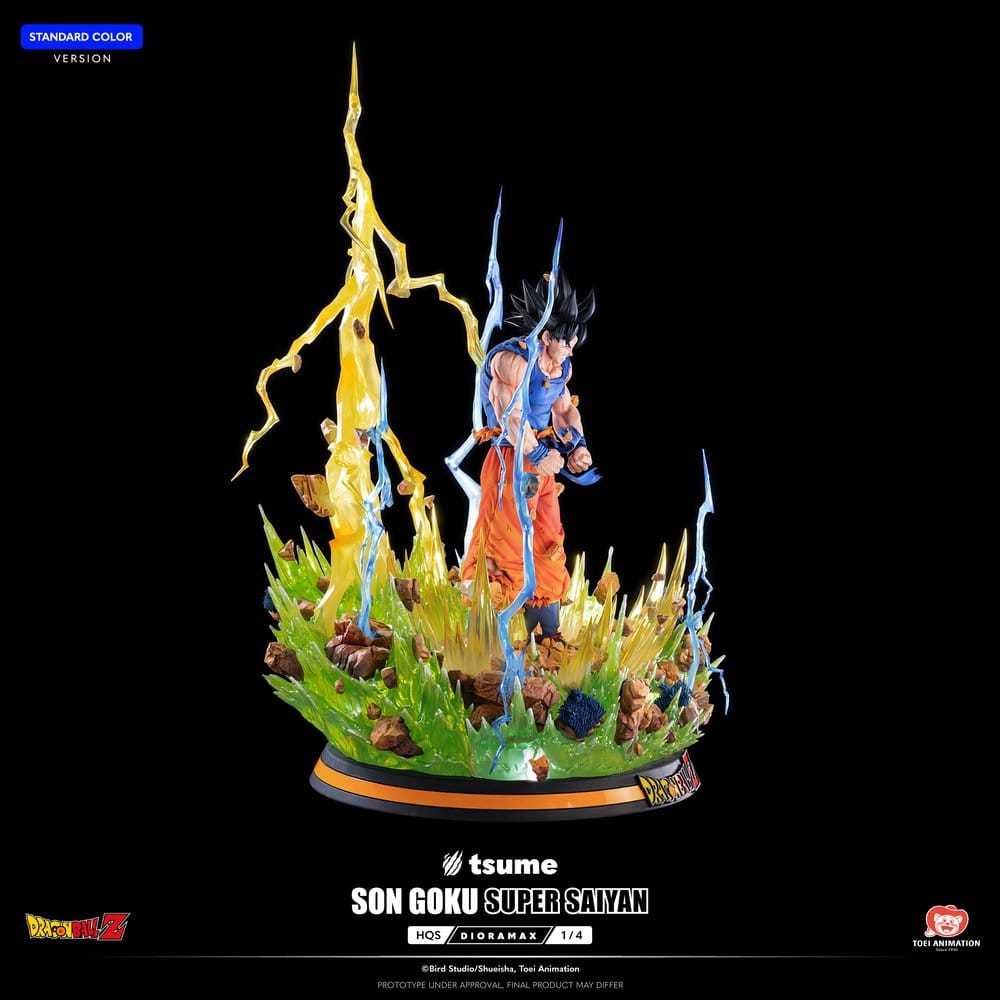 Dragon Ball Z figurine 1/4 HQS Dioramax Son Goku Super Saiyan 51 cm