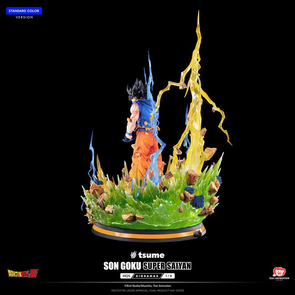 Dragon Ball Z figurine 1/4 HQS Dioramax Son Goku Super Saiyan 51 cm