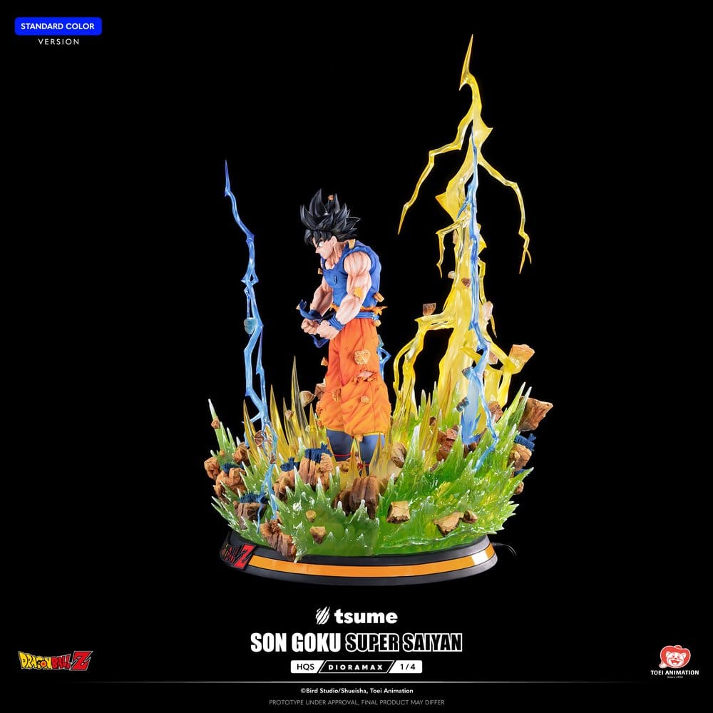 Dragon Ball Z figurine 1/4 HQS Dioramax Son Goku Super Saiyan 51 cm