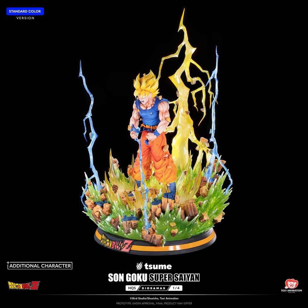 Dragon Ball Z figurine 1/4 HQS Dioramax Son Goku Super Saiyan 51 cm