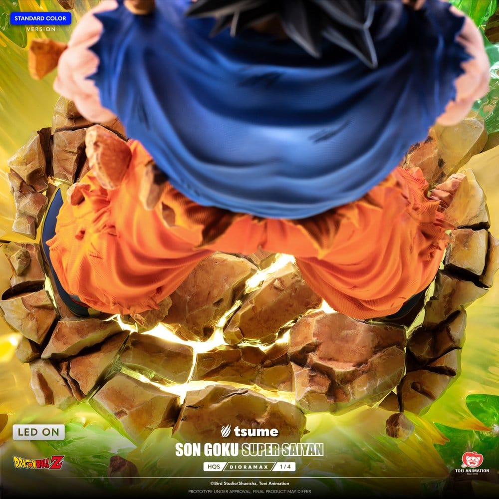 Dragon Ball Z figurine 1/4 HQS Dioramax Son Goku Super Saiyan 51 cm