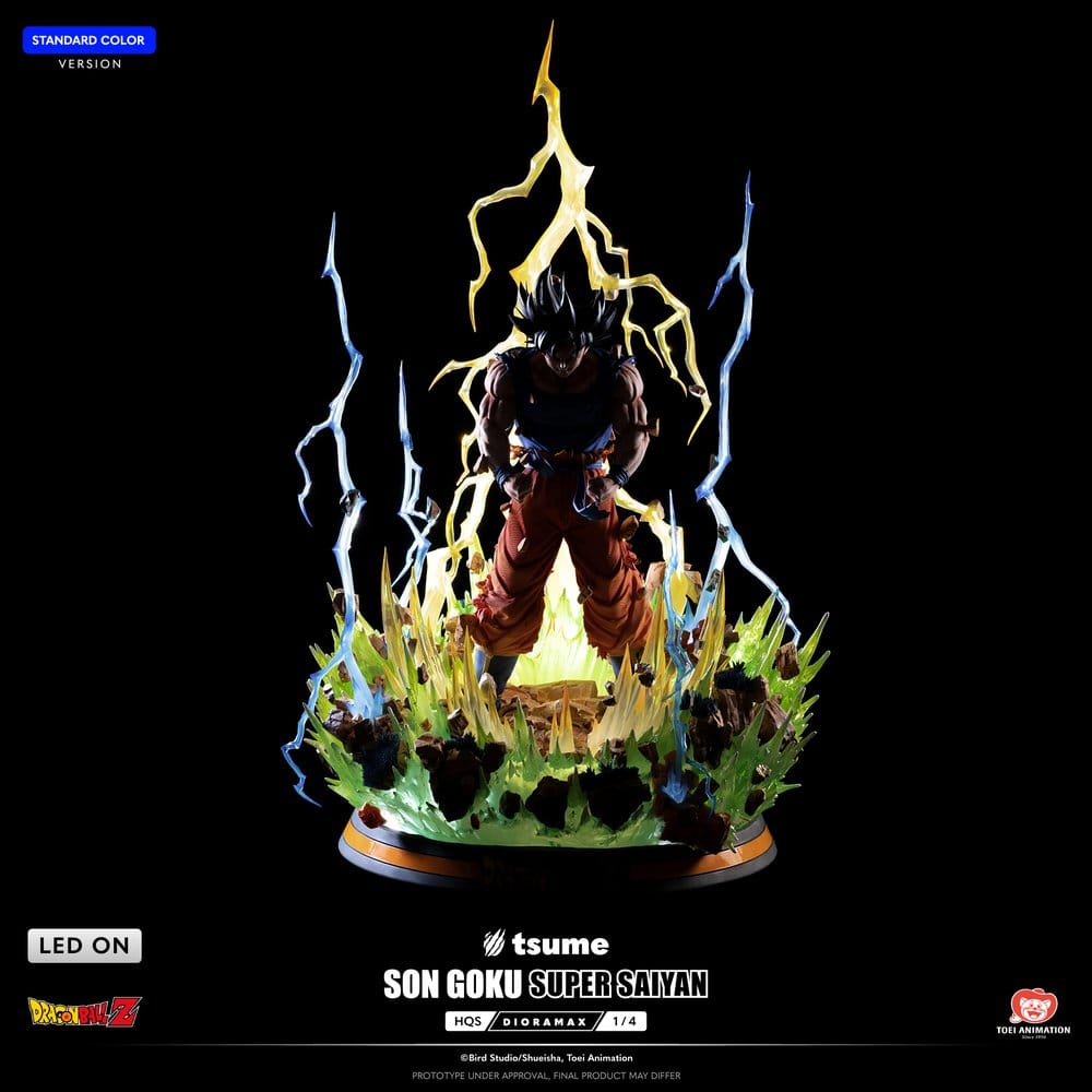 Dragon Ball Z figurine 1/4 HQS Dioramax Son Goku Super Saiyan 51 cm