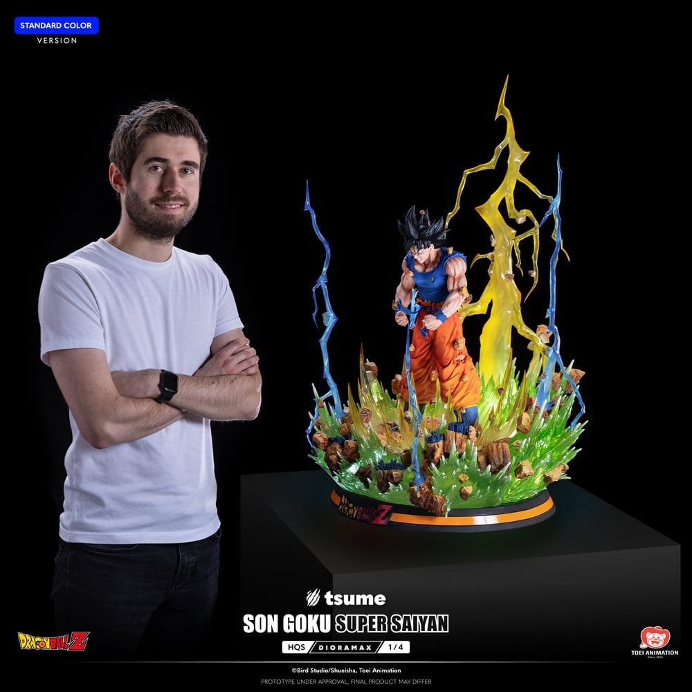 Dragon Ball Z figurine 1/4 HQS Dioramax Son Goku Super Saiyan 51 cm