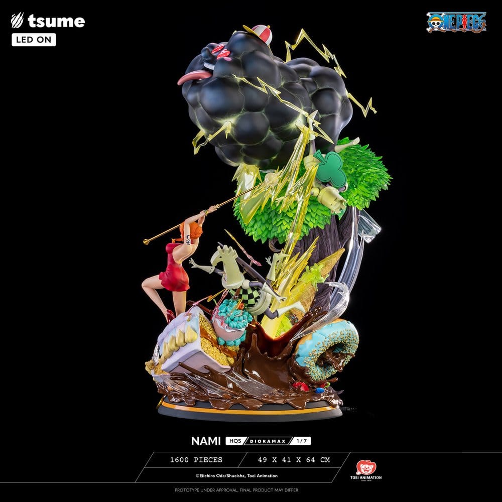 One Piece figurine 1/6 HQS Dioramax Nami 64 cm