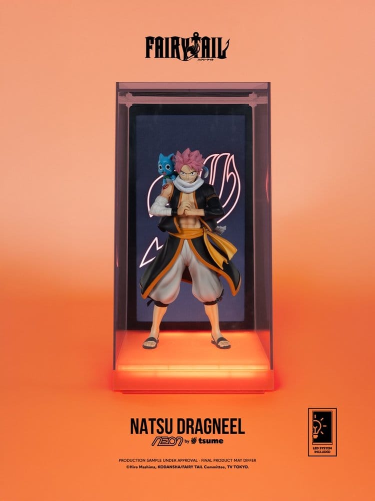 Tsume Art - NEON by Tsume - Fairy Tail - Natsu Dragneel Statue 25cm