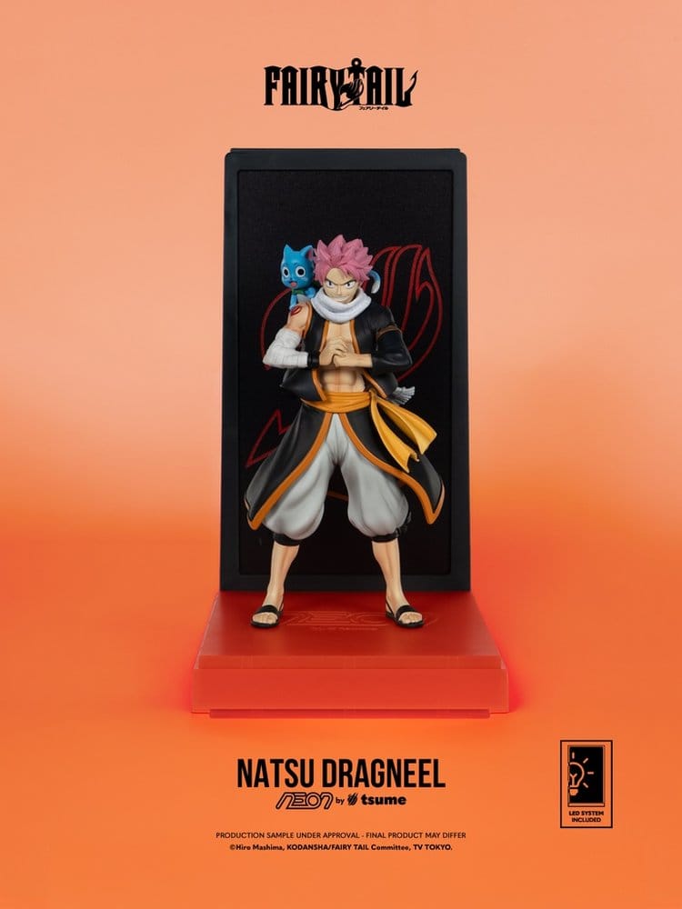 Tsume Art - NEON by Tsume - Fairy Tail - Natsu Dragneel Statue 25cm