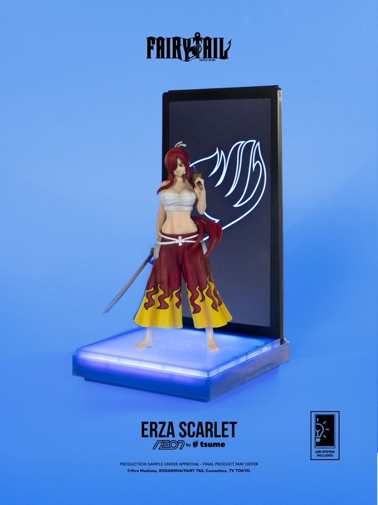 Tsume Art - NEON by Tsume - Fairy Tail - Erza Scarlet Statue 25cm
