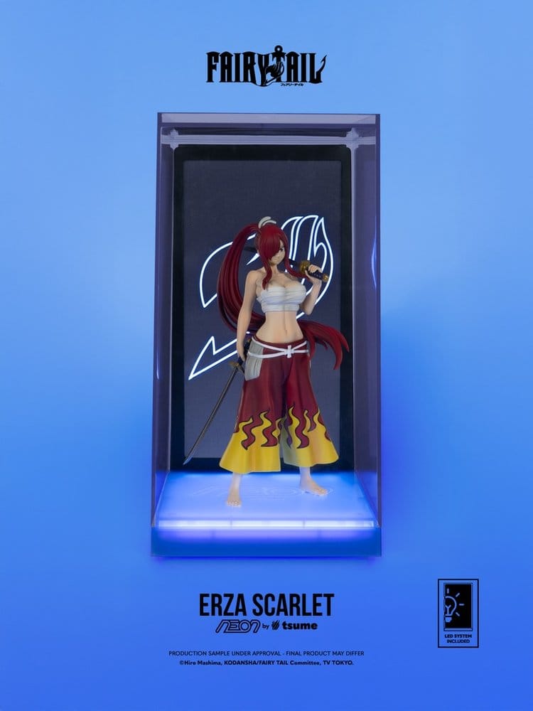 Tsume Art - NEON by Tsume - Fairy Tail - Erza Scarlet Statue 25cm
