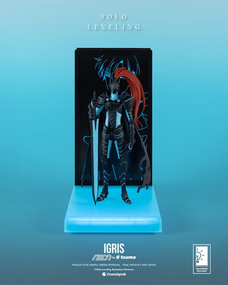 Solo Leveling figurine Neon 1/9 Igris 20 cm