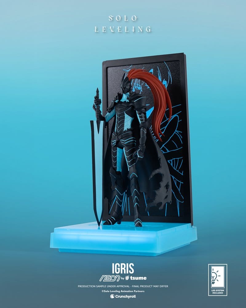 Solo Leveling figurine Neon 1/9 Igris 20 cm