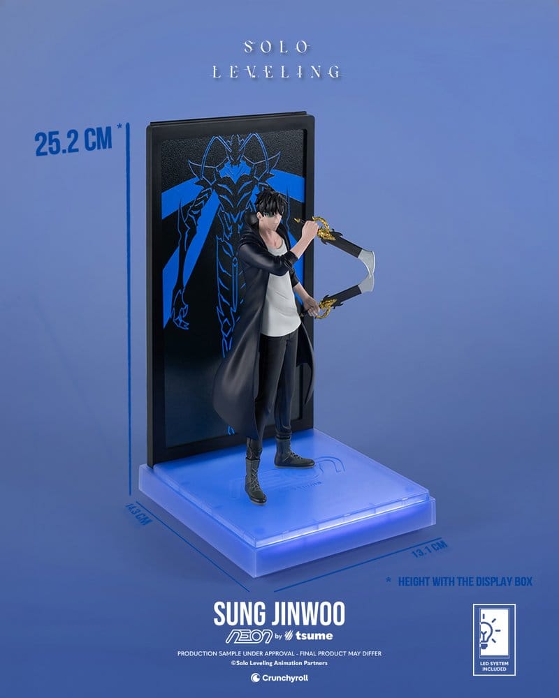 Solo Leveling figurine Neon 1/9 Sung Jinwoo 20 cm