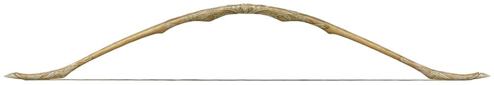 Le Seigneur des Anneaux réplique 1/1 Arc de Legolas Lothlorien avec flèche 97 cm