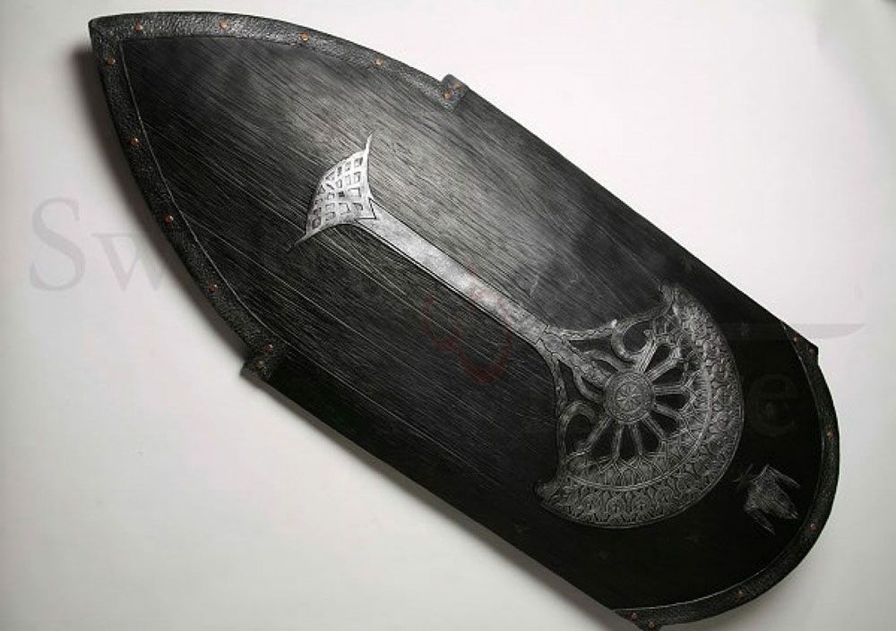 Le Seigneur des Anneaux réplique 1/1 bouclier Gondorian Shield 113 cm