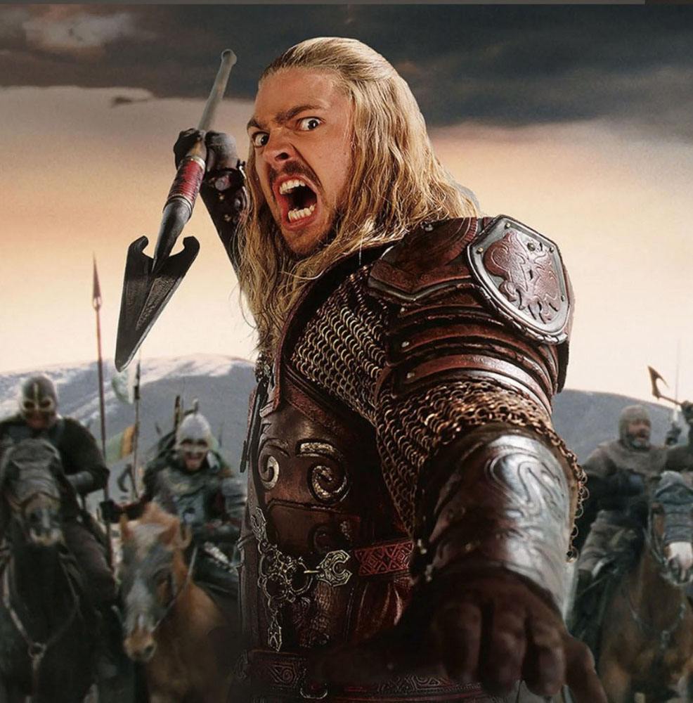 Le Seigneur des Anneaux réplique 1/1 lance Eomer 213 cm