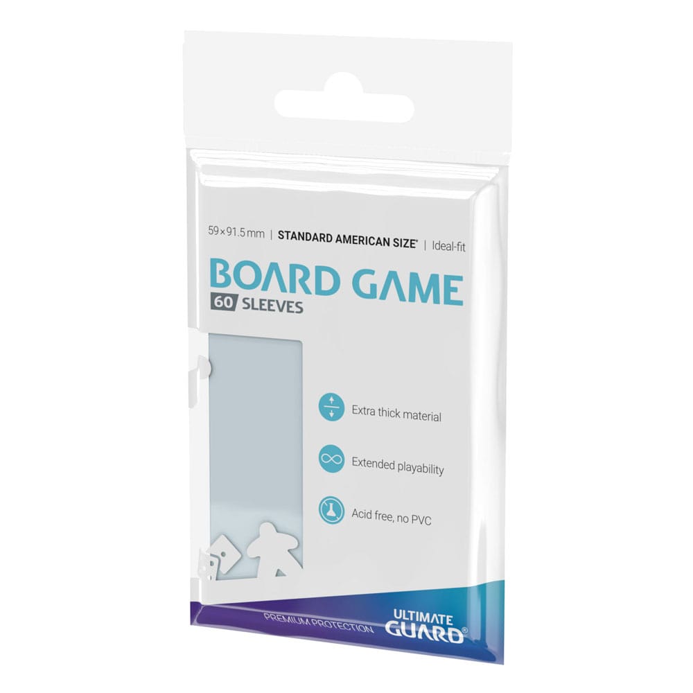 Ultimate Guard Board Game Sleeves (60) - Standard American
