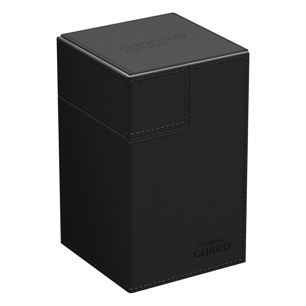 Ultimate Guard boîte pour cartes Flip´n´Tray Deck Case 100+ taille standard XenoSkin Noir